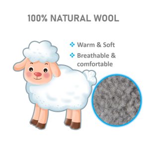 Lambwool Foam Insoles (Grey)